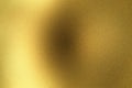 Glowing rough golden steel wall surface, abstract texture background