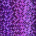 Glowing rounded diamond pattern. Seamless vector background Royalty Free Stock Photo