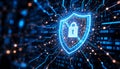 Cyber Defense Code Royalty Free Stock Photo