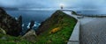 Glows Cape Ortegal Lighthouse Spain Royalty Free Stock Photo