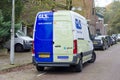 GLS Delivery Van At Amsterdam The Netherlands 18-10-2024 Royalty Free Stock Photo