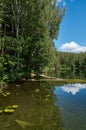 Glubelka  Lakes, Myadel District. Belarus Royalty Free Stock Photo