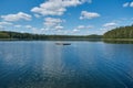 Glubelka  Lakes, Myadel District. Belarus Royalty Free Stock Photo