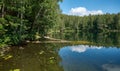 Glubelka  Lakes, Myadel District. Belarus Royalty Free Stock Photo