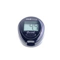 Glucometer for checking blood sugar levels on a white background