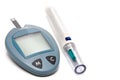 Glucometer and Lancet Device