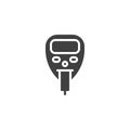 Glucometer vector icon