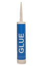 Glue adhesive isolated on a white background Royalty Free Stock Photo