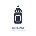 glue bottle icon on white background. Simple element illustration from Miscellaneous concept Royalty Free Stock Photo