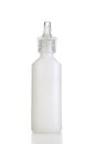 Glue dropper bottle (with clipping path) isolated on white