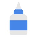 Glue icon, flat style