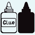 Glue icon set