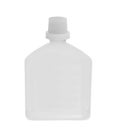 Glue. plastic white bottle isolated on a white