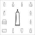 glue tube icon. Bottle icons universal set for web and mobile Royalty Free Stock Photo