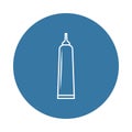 glue tube icon. Element of bottle icons for mobile concept and web apps. Badge style glue tube icon can be used for web and mobile Royalty Free Stock Photo