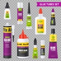 Glue Tubes Set