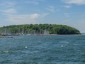 Gluecksburg and flensburg at the baltic sea