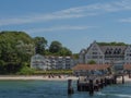 Gluecksburg and flensburg at the baltic sea