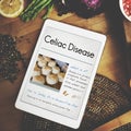 Glutein Free Celiac Disease Concept