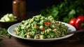 gluten cauliflower tabbouleh