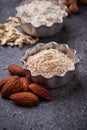 Gluten free almond flour Royalty Free Stock Photo