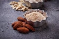 Gluten free almond flour Royalty Free Stock Photo