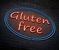 Gluten free concept.