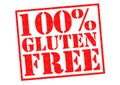 100% GLUTEN FREE Royalty Free Stock Photo