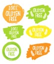 Gluten free vector icon