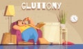 Gluttony Background Illustration