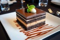 Gluttony, rich chocolate, endless layers show how easily indulgence can turn to excess