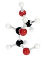 Glycerol Chemistry plastic balls and rod model