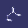 Glycine chemical formula