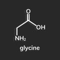 Glycine chemical formula