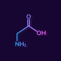 Glycine chemical formula