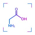 Glycine chemical formula