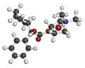 Glycopyrronium bromide (glycopyrrolate) COPD drug molecule. Has additional medical uses as well