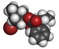 Glycopyrronium bromide (glycopyrrolate) COPD drug molecule. Has additional medical uses as well