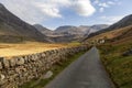 The Glyderau and Nant Francon Snowdonia Royalty Free Stock Photo