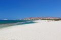 Glyfada beach in Naxos, Greece Royalty Free Stock Photo