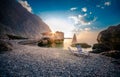 Glyka Nera beach, Crete Royalty Free Stock Photo