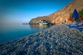 Glyka Nera beach, Crete Royalty Free Stock Photo