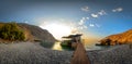 Glyka Nera beach, Crete Royalty Free Stock Photo