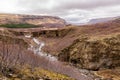 Glymur spring view Royalty Free Stock Photo