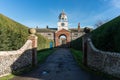 View of Glynde Place in Glynde, East Sussex, UK on January 12, 2022 Royalty Free Stock Photo