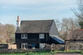 View of Wharf Cottage in Glynde, East Sussex, UK on January 12, 2022 Royalty Free Stock Photo