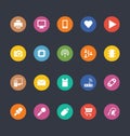 Glyphs Colored Vector Icons 1