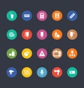 Glyphs Colored Vector Icons 6
