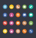 Glyphs Colored Vector Icons 9