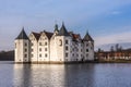 GlÃÂ¼cksburg Castle - a beautiful water castle in the town of Gluecksburg, Schleswig-Holstein, Germany